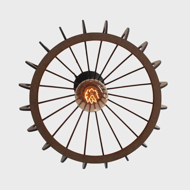 Kit 3 Pendente Luminária de teto lustre para qualquer ambiente em MDF